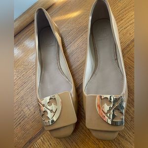 Tory Burch Nude Flats
